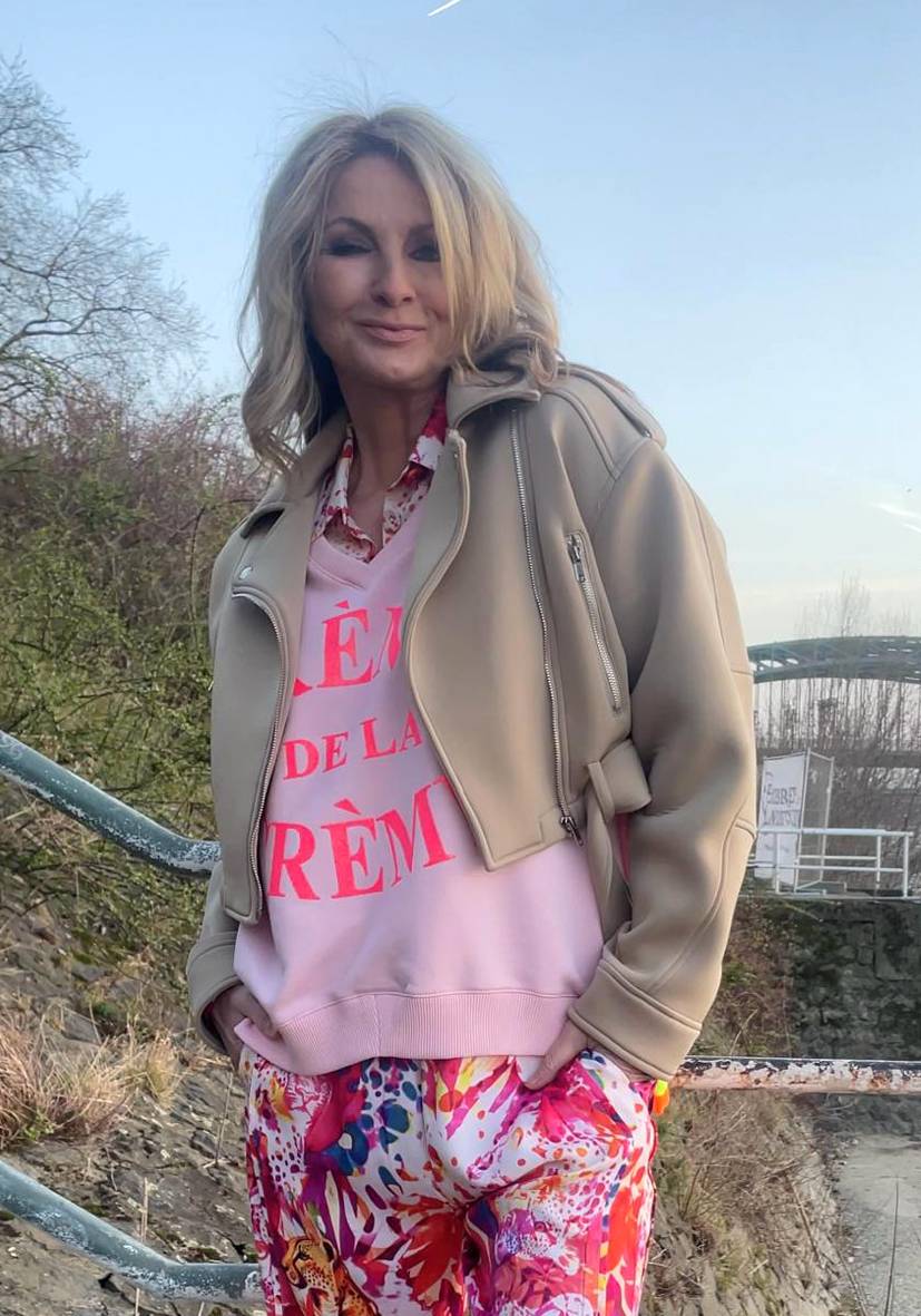 Miss Goodlife Jacket Colorful – sand