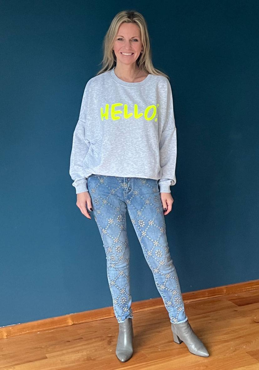 Miss Goodlife Jeans Floral