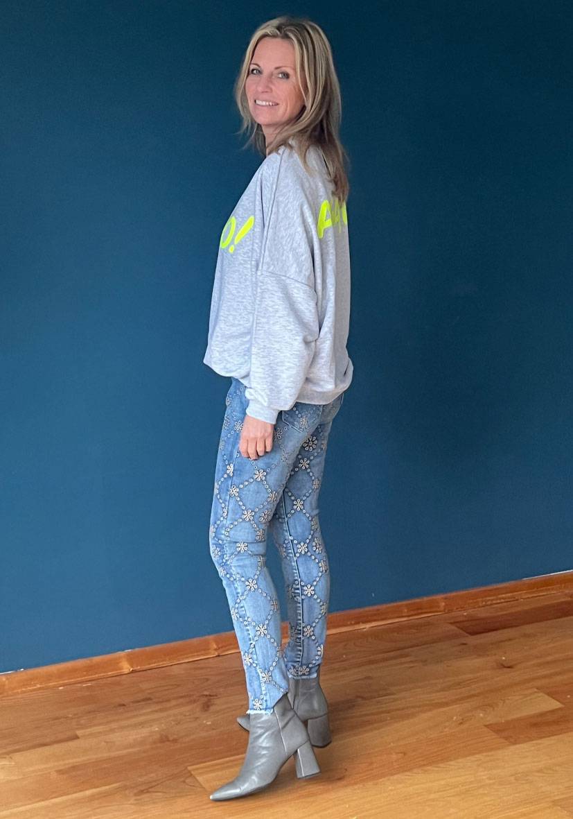 Miss Goodlife Jeans Floral