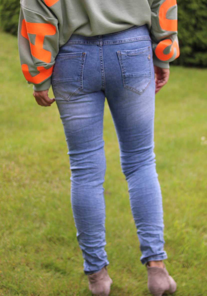 Miss Goodlife Jeans Silver Stone Stars