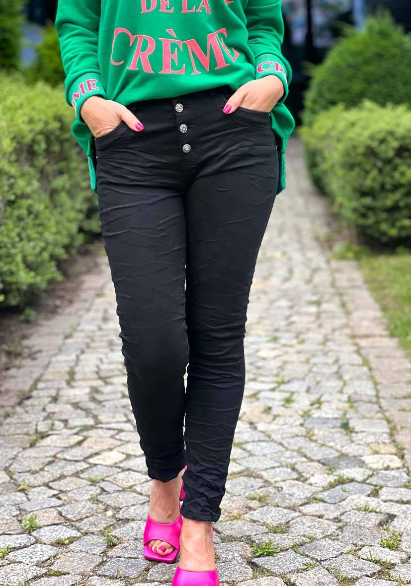 Miss Goodlife Jeans Star – Black