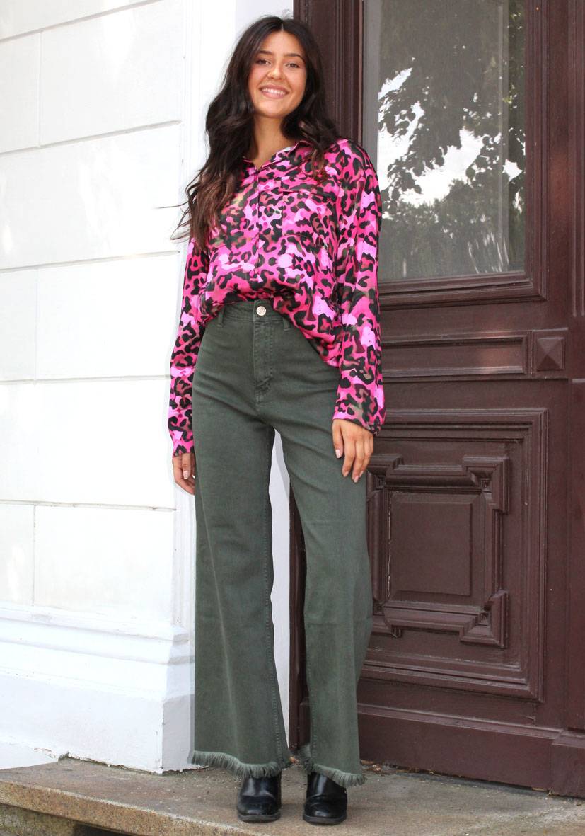 Miss Goodlife Jeans Wide Leg ragged