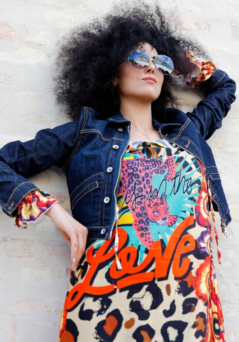 Miss Goodlife Kurze Jeansjacke