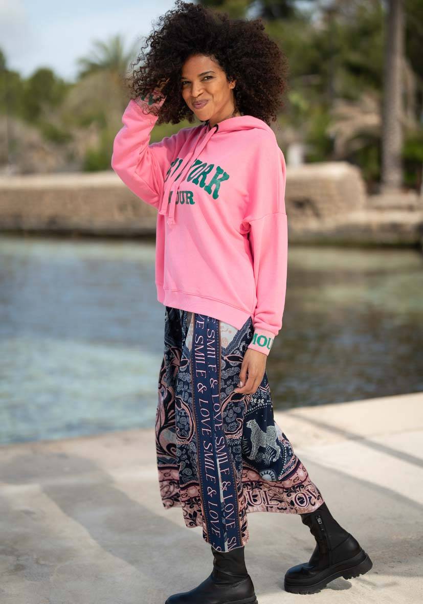 Miss Goodlife Maxirock Blue Ornaments