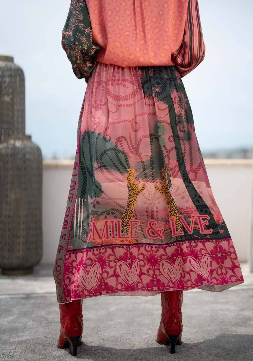 Miss Goodlife Maxirock Hollywood Love