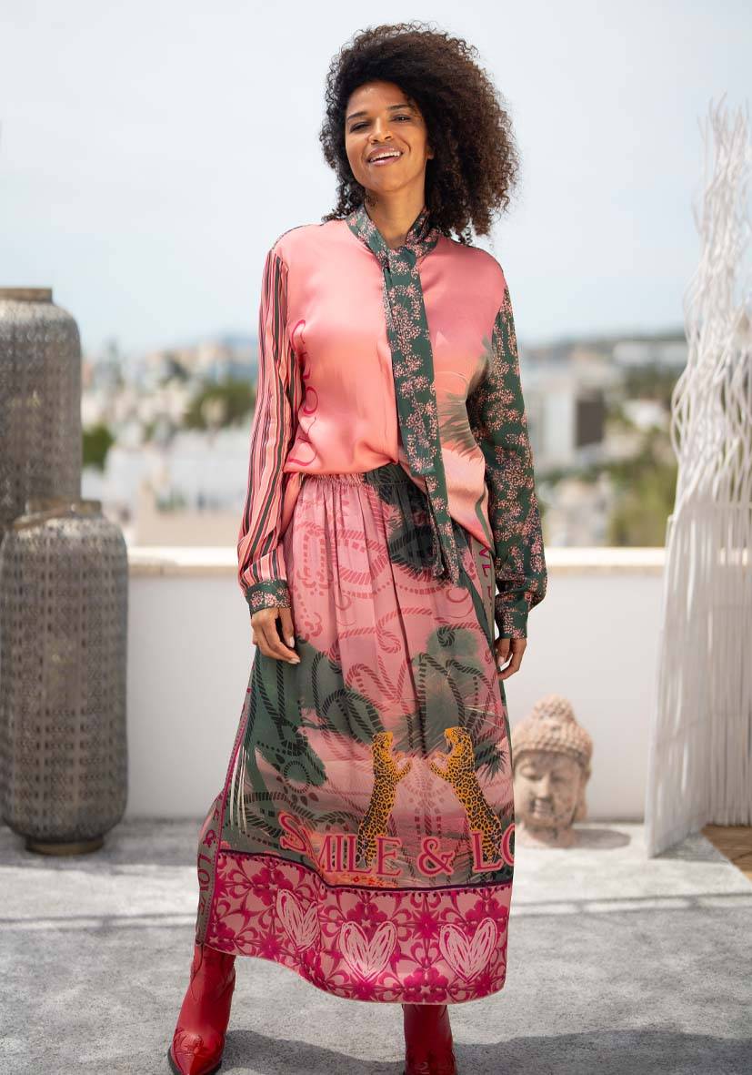 Miss Goodlife Maxirock Hollywood Love