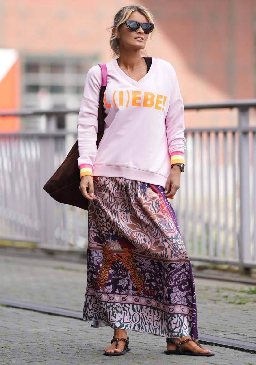 Miss Goodlife Maxirock Lilac Snake