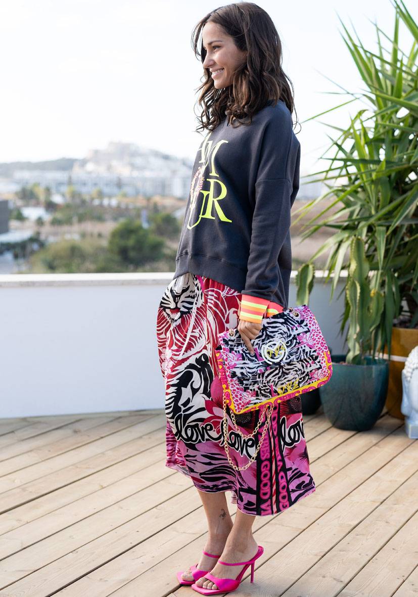 Miss Goodlife Maxirock Love Good Vibes