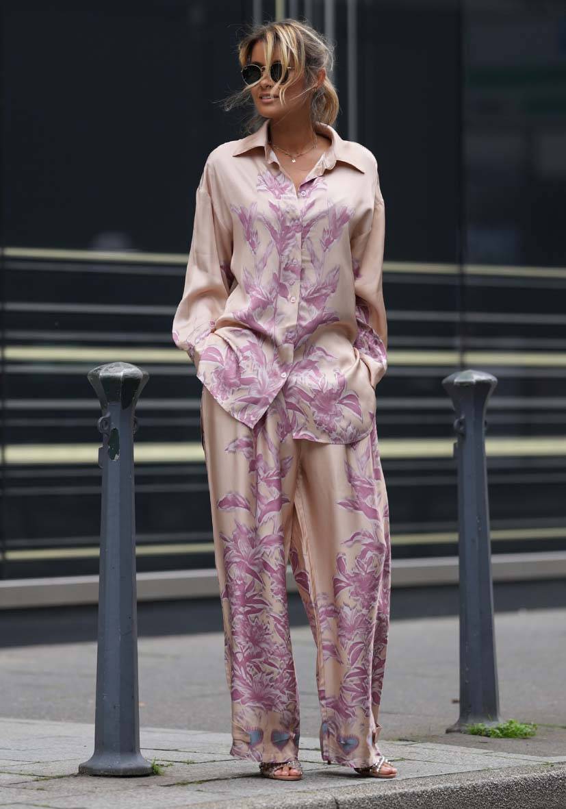 Miss Goodlife Pants Hearts And Flowers