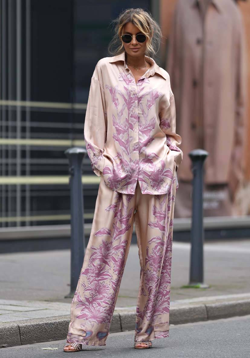 Miss Goodlife Pants Hearts and Flowers