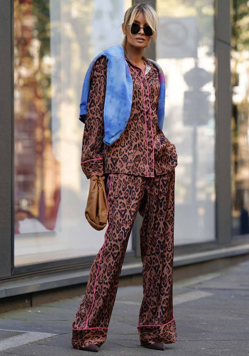 Miss Goodlife Pants Leo Love – Brown