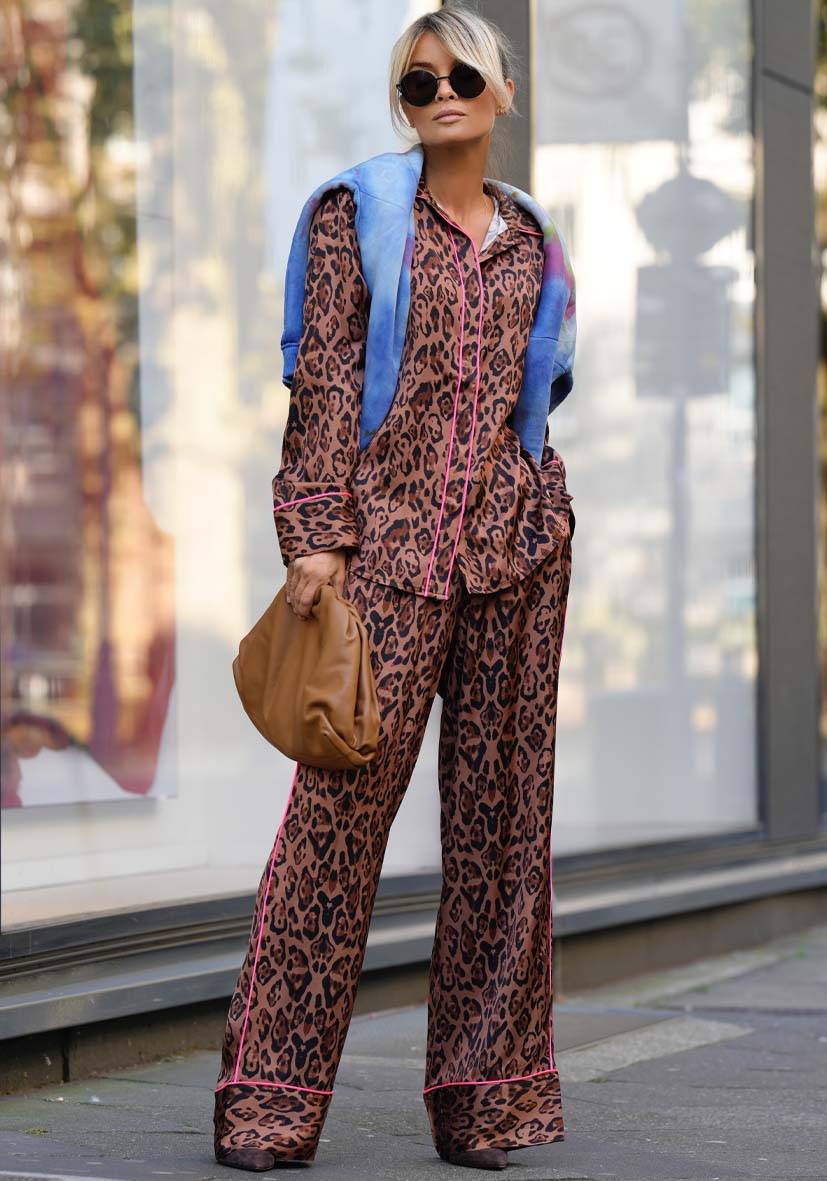 Miss Goodlife Pants Leo Love – brown