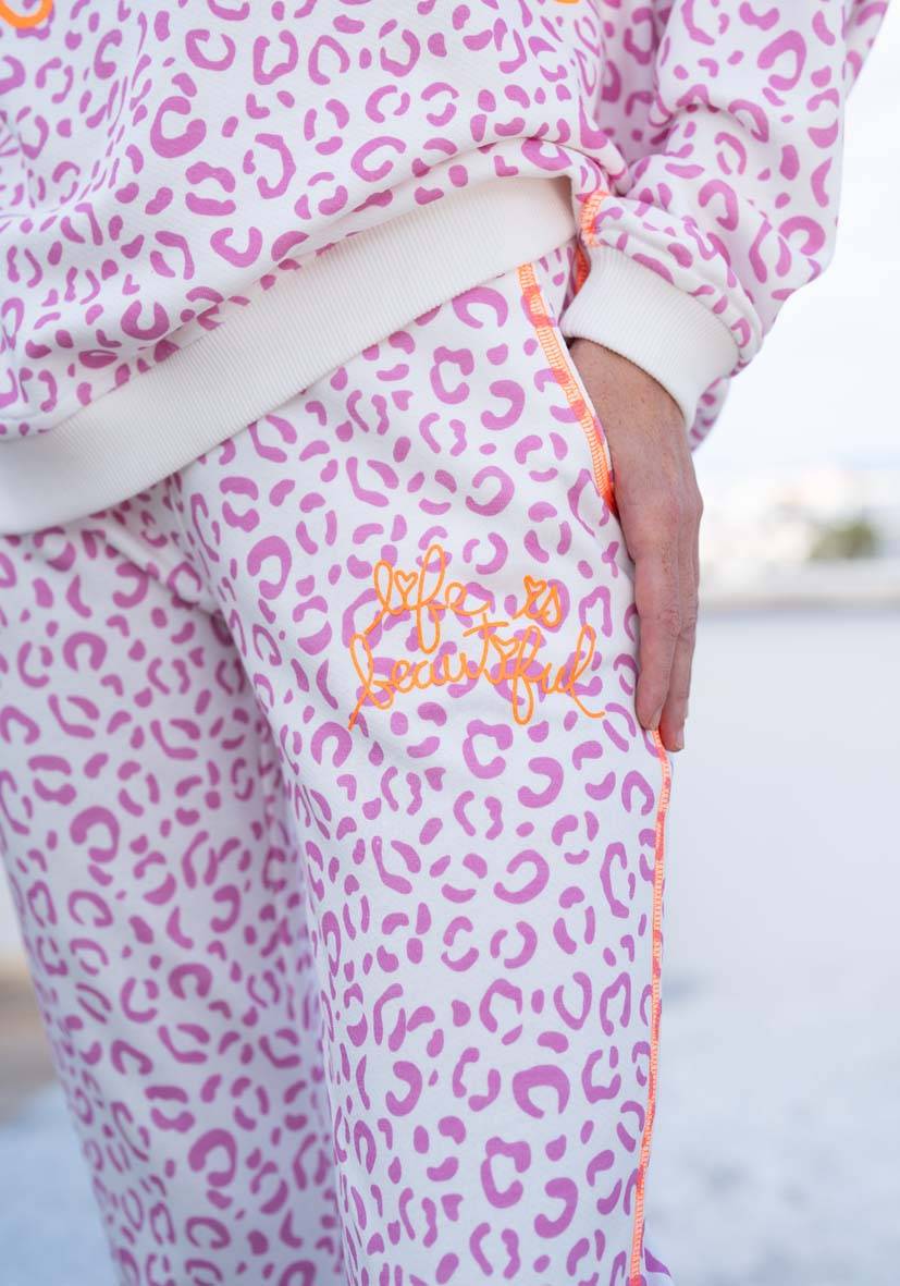 Miss Goodlife Pants Think Pink – Leo Rose