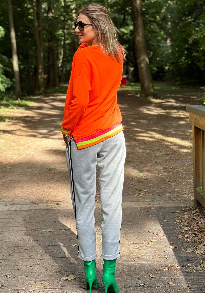 Miss Goodlife Pants Triplestripes – Grey