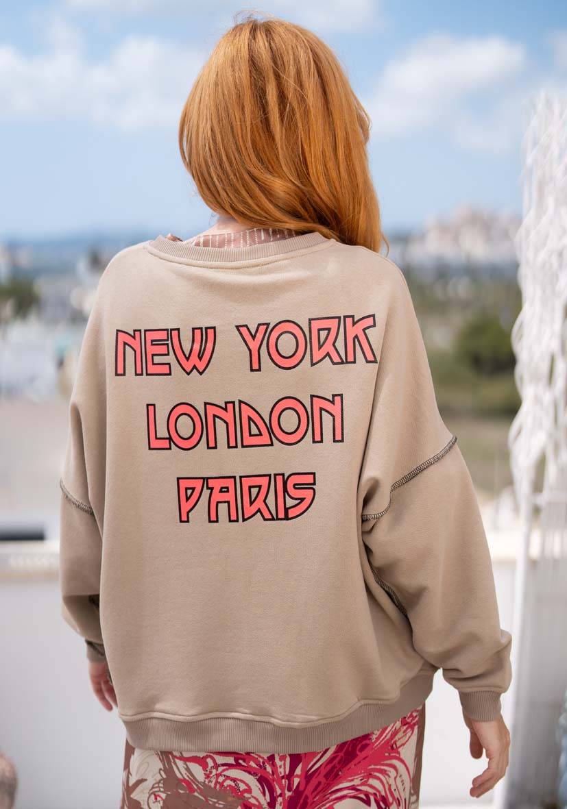 Miss Goodlife Roundneck Berlin Tiger – Sand