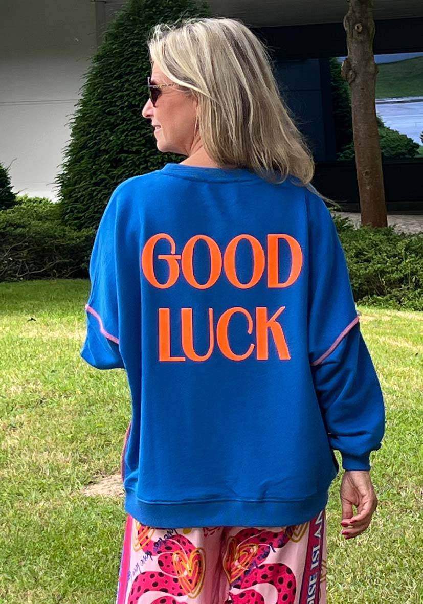 Miss Goodlife Roundneck Good Karma Good Luck – Blue