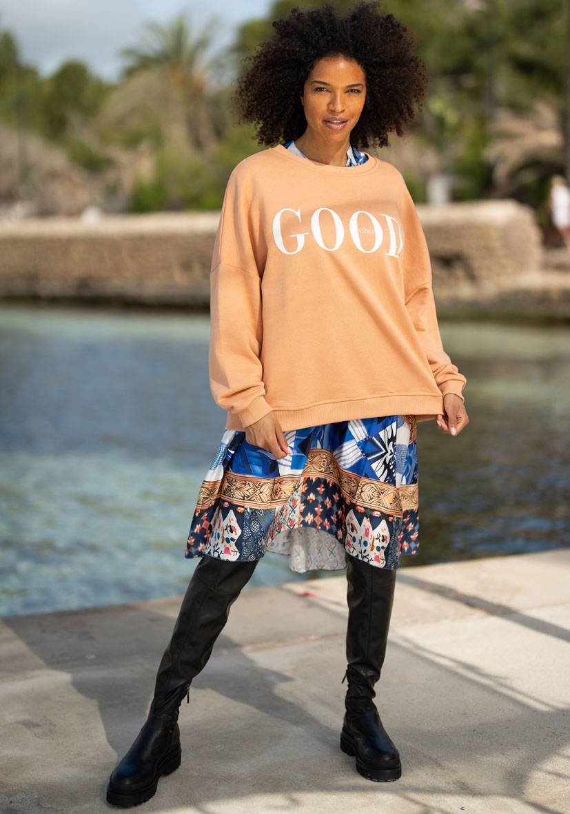 Miss Goodlife Roundneck Good Vibes – Puder