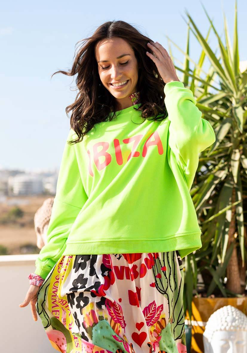Miss Goodlife Roundneck Ibiza – Neongreen