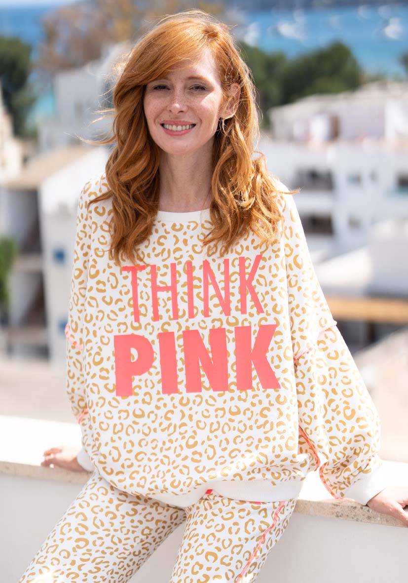 Miss Goodlife Roundneck Think Pink – Leo sand