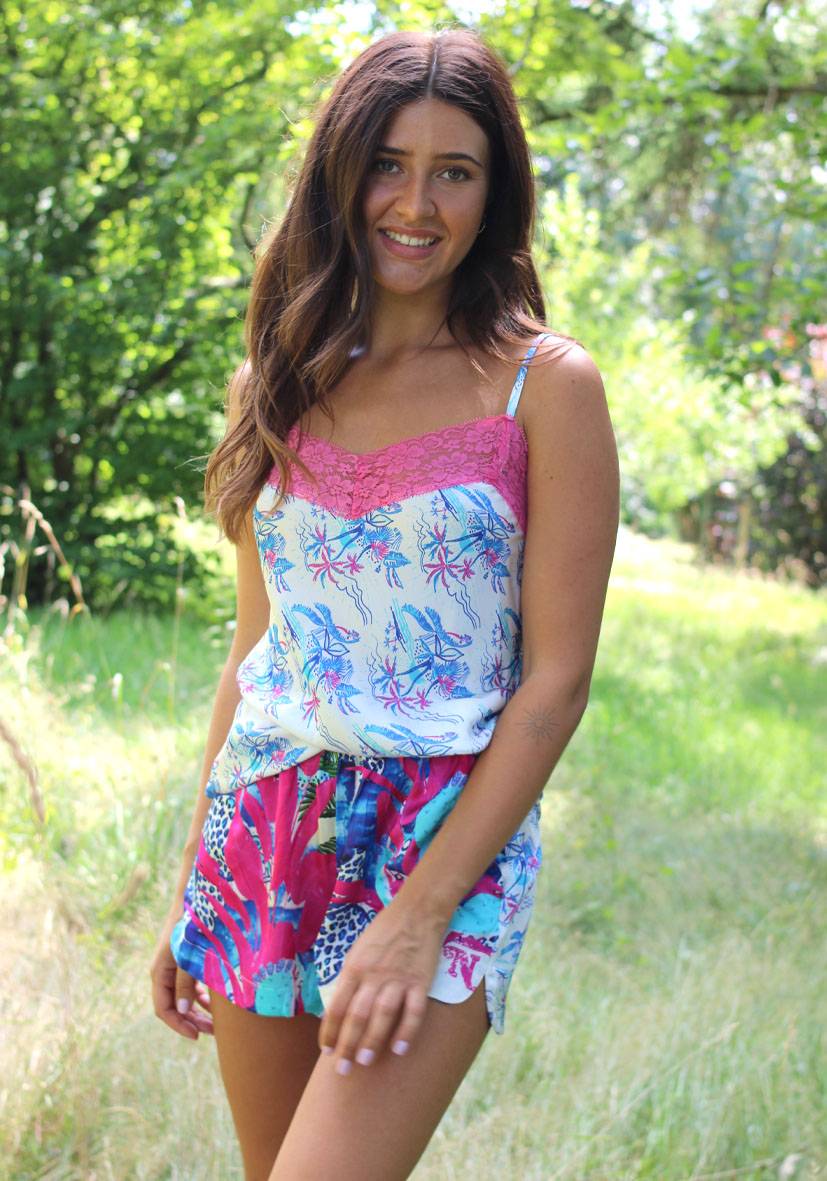 Miss Goodlife Shorts Palmtree