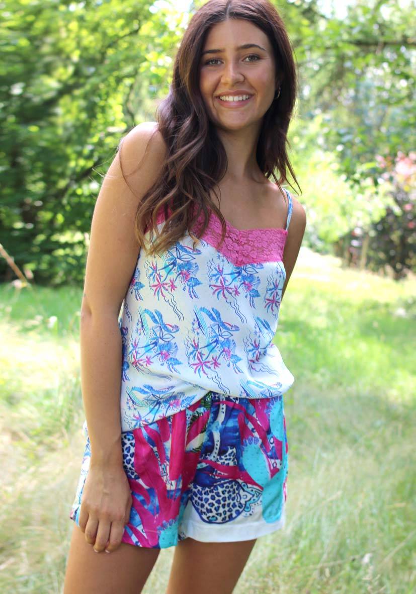 Miss Goodlife Shorts Palmtree