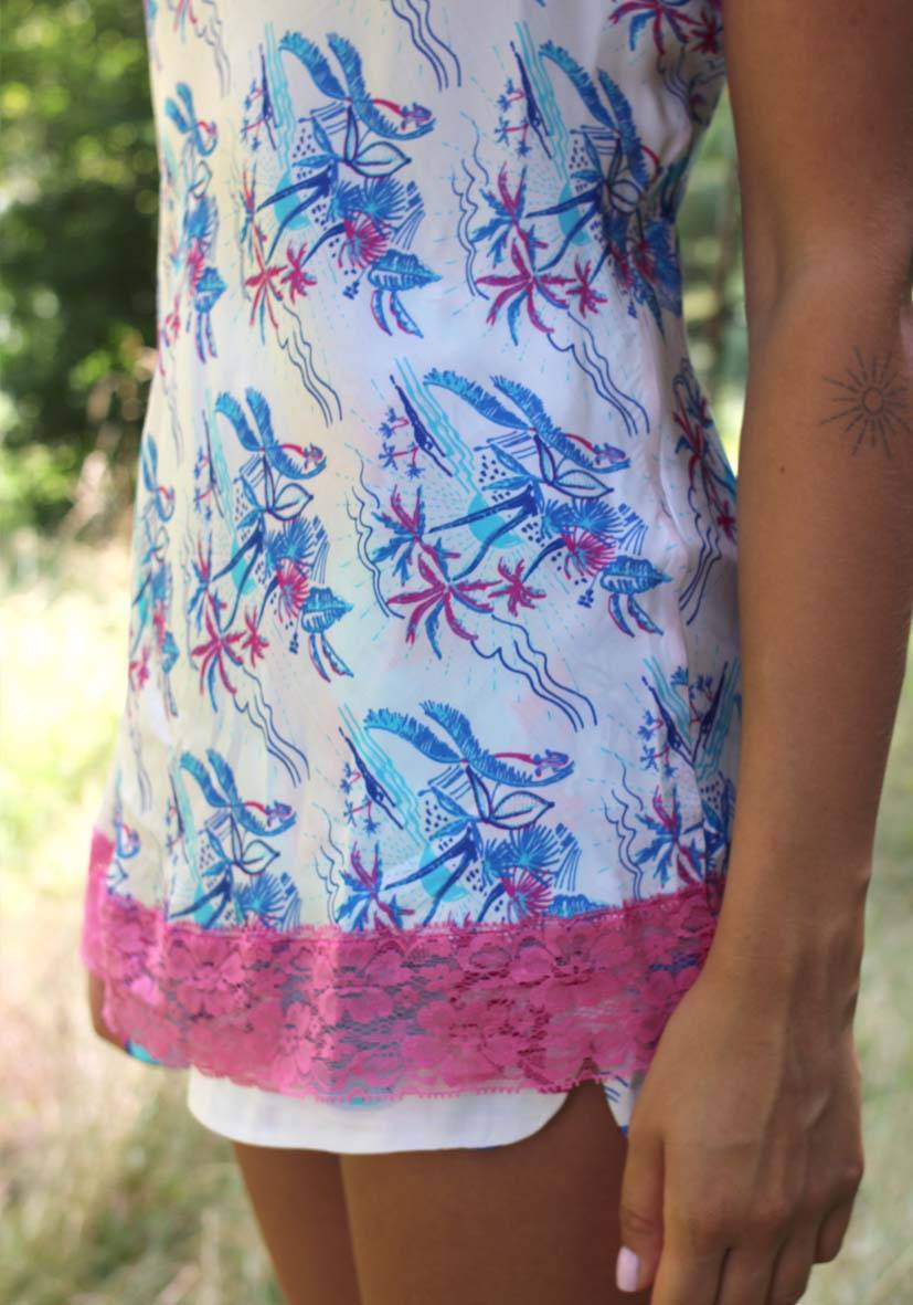 Miss Goodlife Top Palmtree