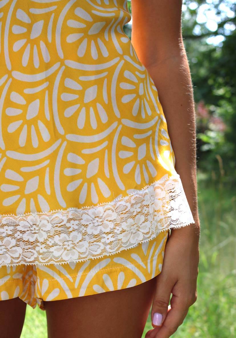 Miss Goodlife Top Yellow Delight