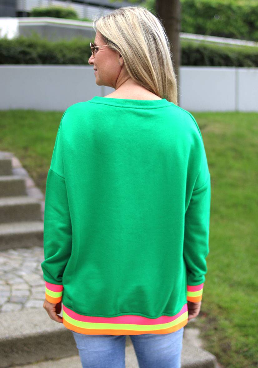 Miss Goodlife V-Neck CinCin – Green