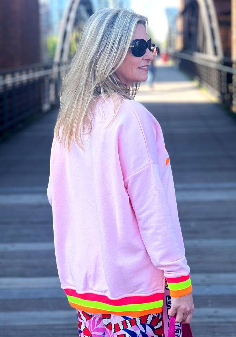 Miss Goodlife V-Neck L(i)ebe Glitter – Rose