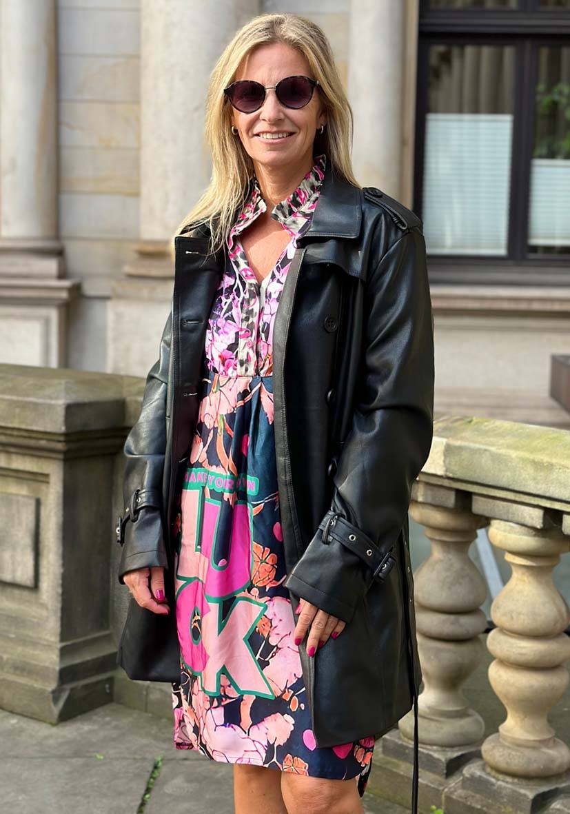 Miss Goodlife Veganer Ledertrenchcoat