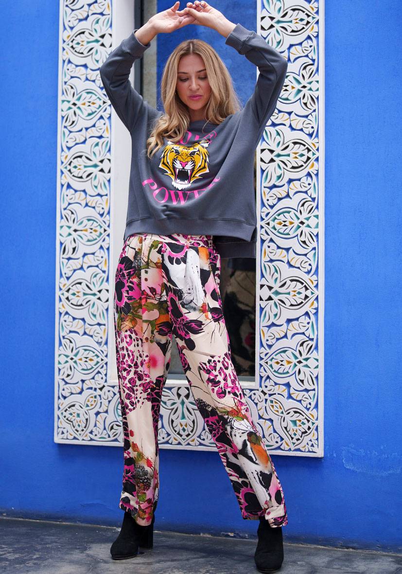 Miss Goodlife Weite Pants Love Me