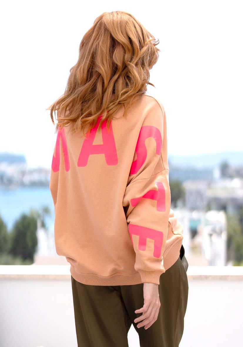 Miss Goodlife Roundneck Double Namasté Strass – Puder