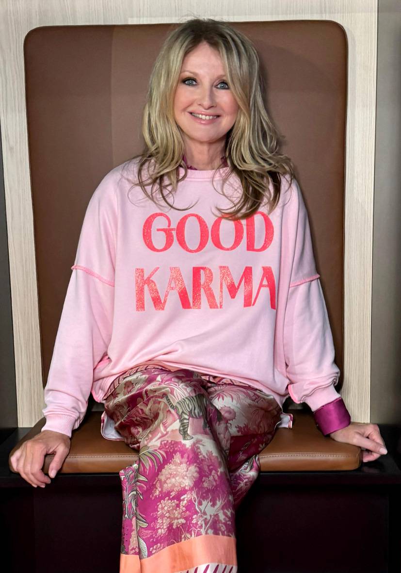 Miss Goodlife Roundneck Good Karma Good Luck – Dust Rose
