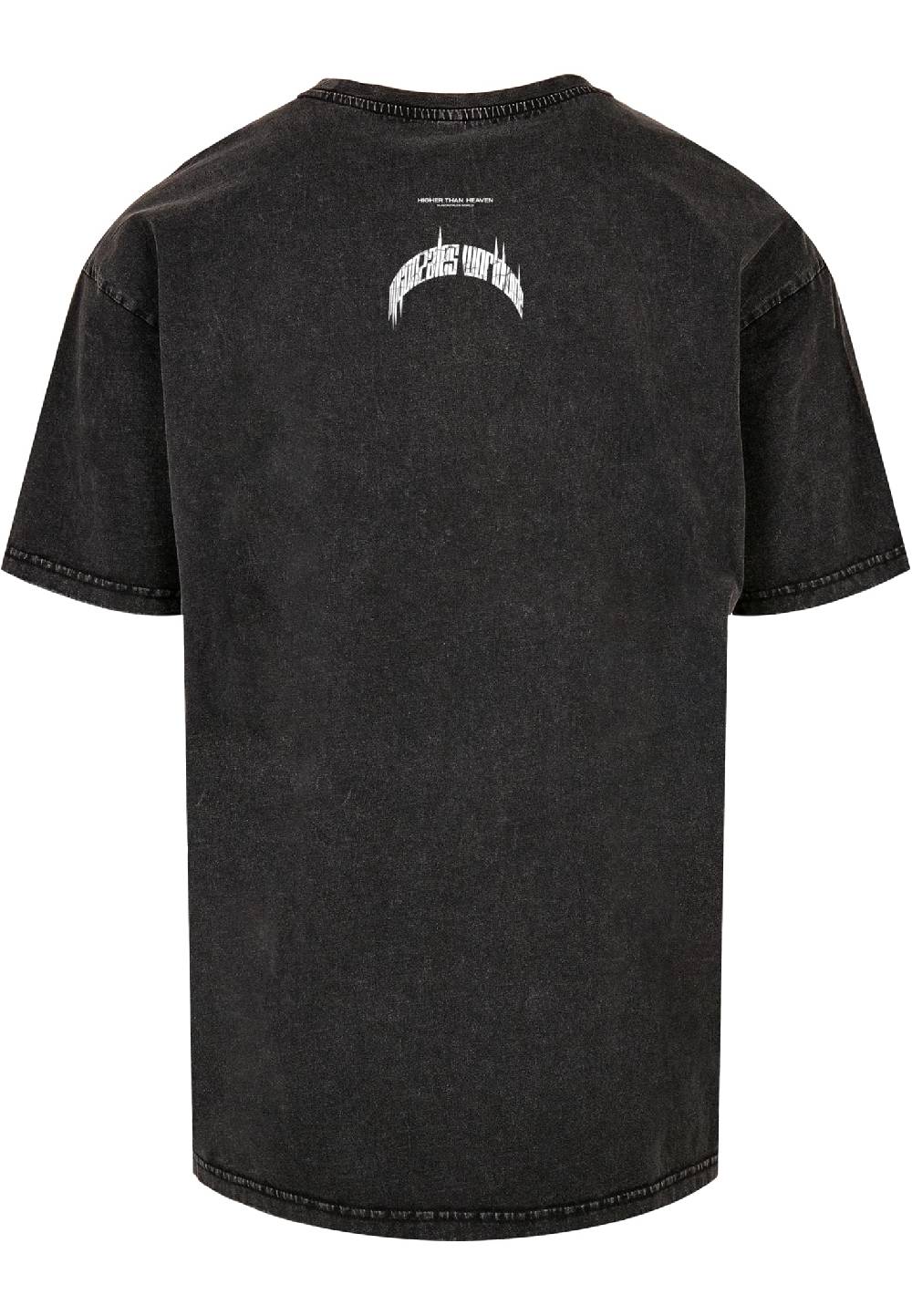 MJ Gonzales HIGHER THAN HEAVEN V.1 Acid Washed Heavy Oversize Tee