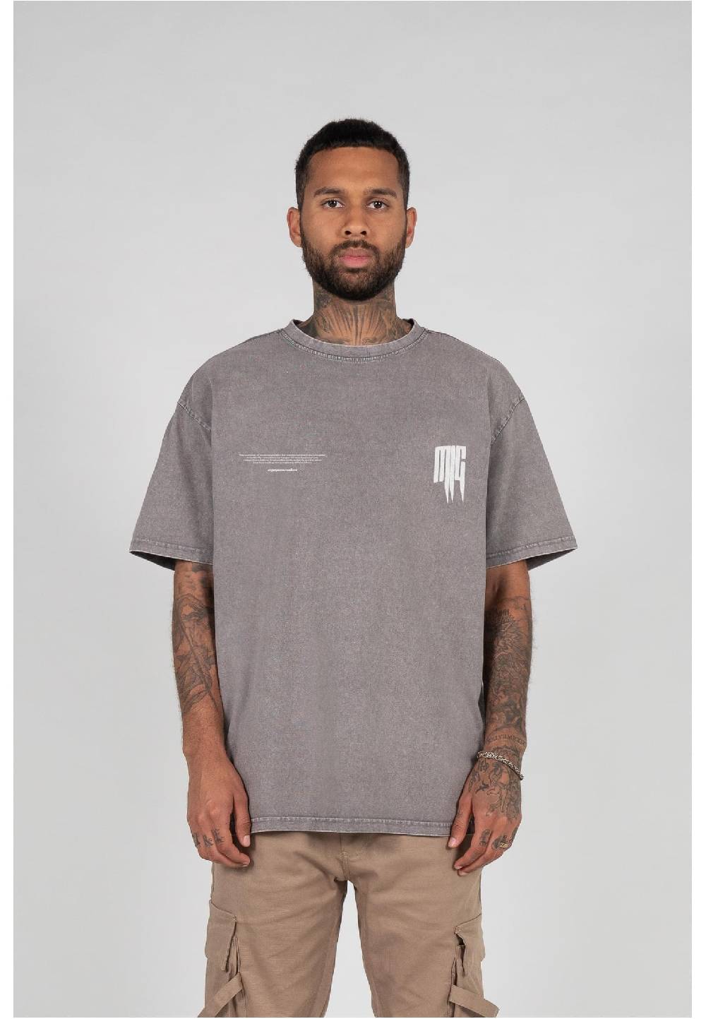 MJ Gonzales METAMORPHOSE V.2 Acid Washed Heavy Oversized Tee