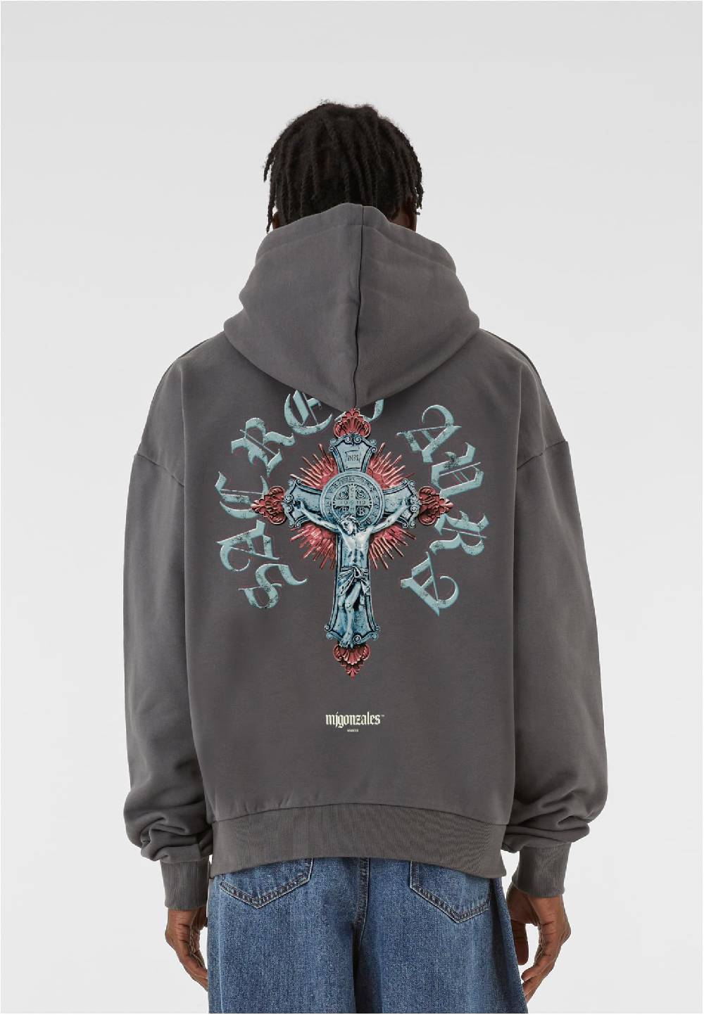 MJ Gonzales CROSS X MJG HEAVY OVERSIZED HOODY