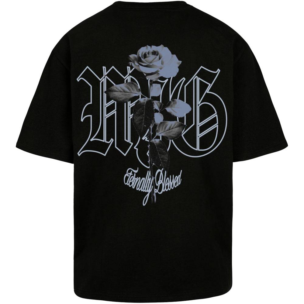 MJ Gonzales Heavy Oversized Tee – Eternal Rose Black