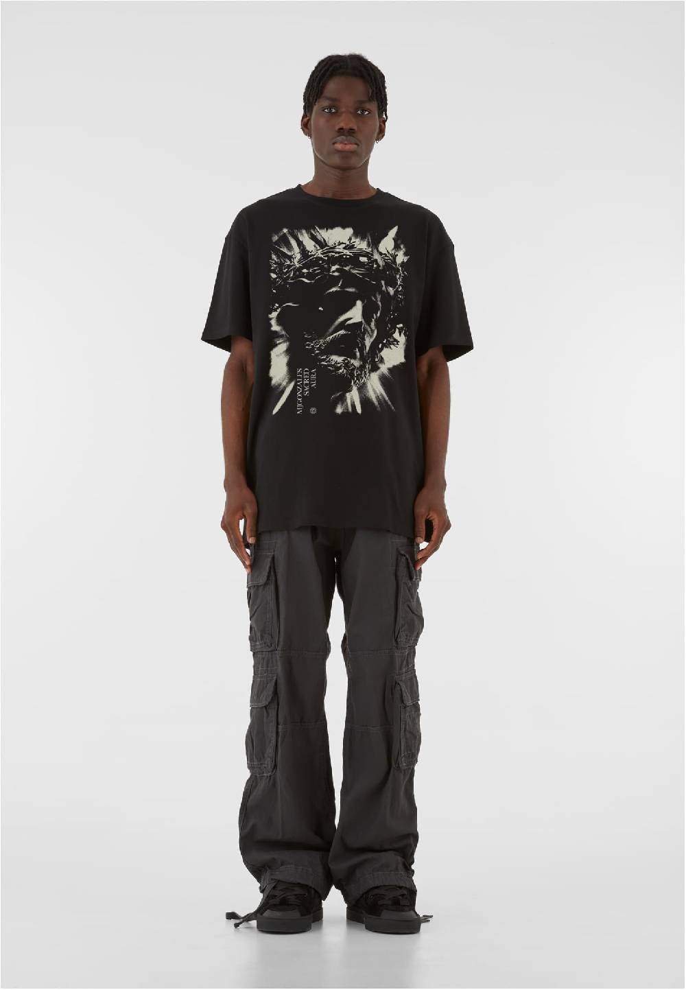 MJ Gonzales JESUS X MJG HEAVY OVERSIZED TEE