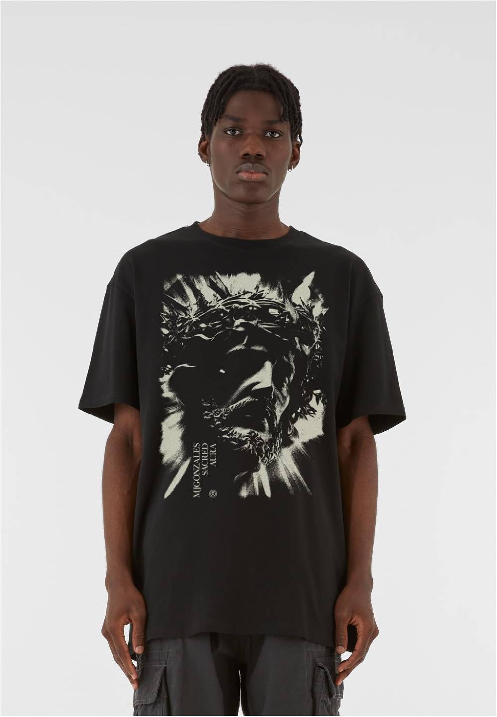 MJ Gonzales JESUS x MJG HEAVY OVERSIZED TEE