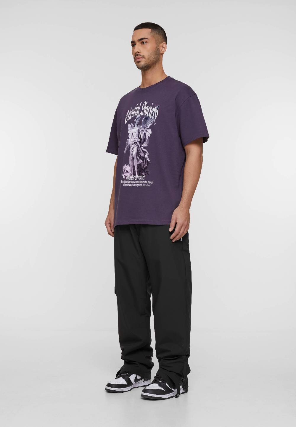 MJ Gonzales Oversized Tee - Royal Angelic