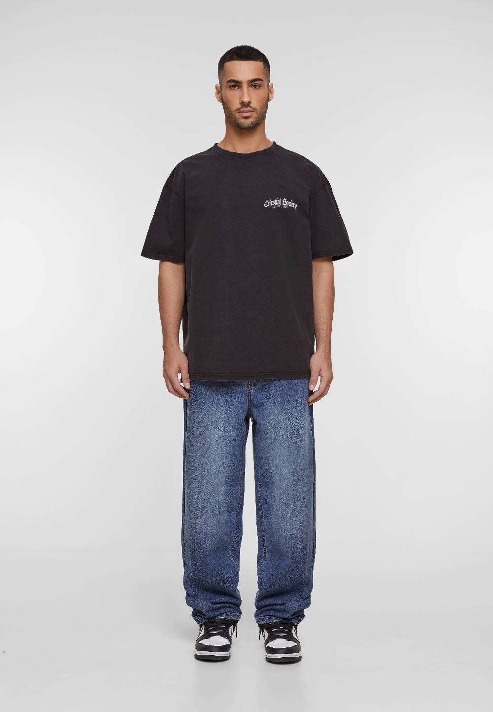 MJ Gonzales Oversized Acid Washed Tee - Angel’s Triad