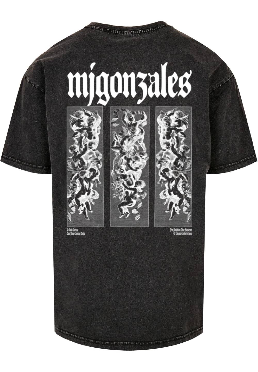 MJ Gonzales Oversized Acid Washed Tee - Angel’s Triad