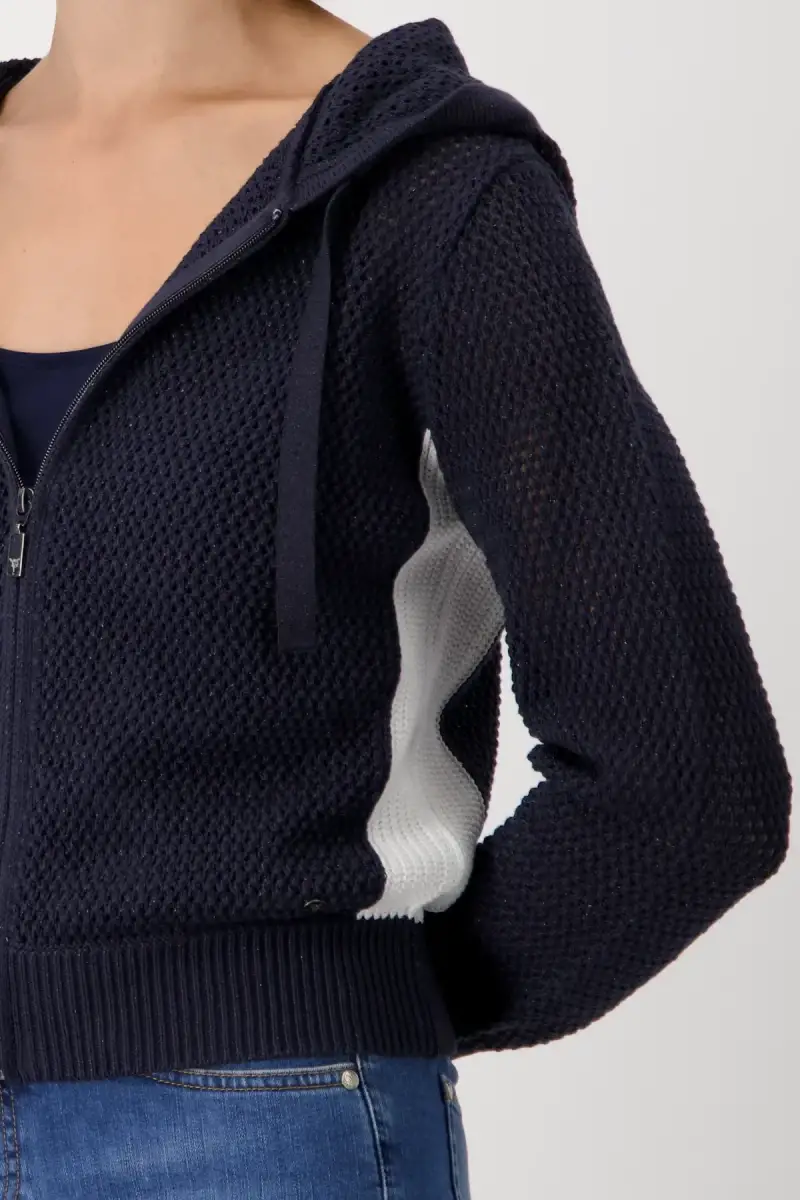 Monari Ajour-Strickjacke