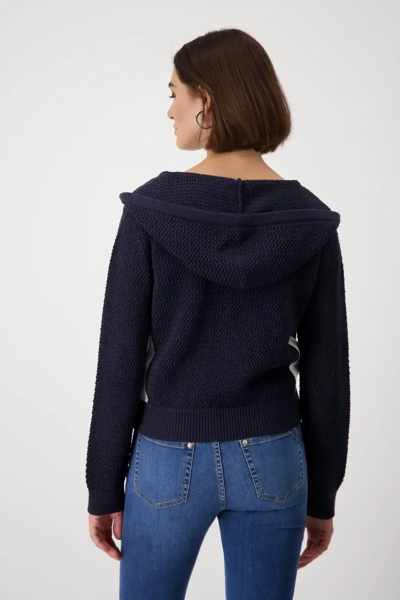 Monari Ajour-Strickjacke