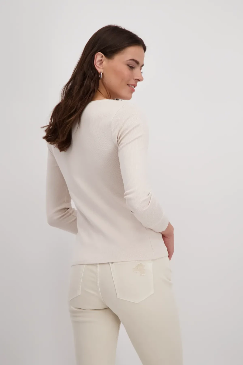 Monari Basic Shirt Aus Pima Baumwolle
