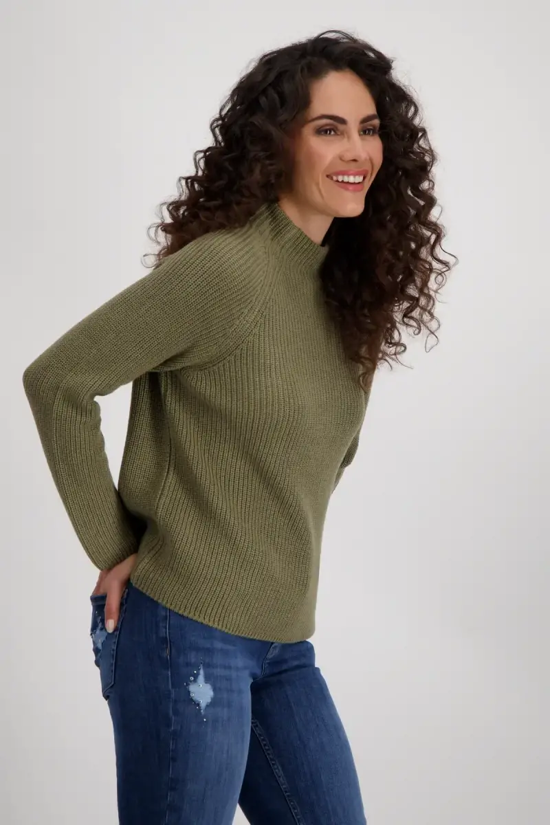 Monari Basic Stehkragen Pullover