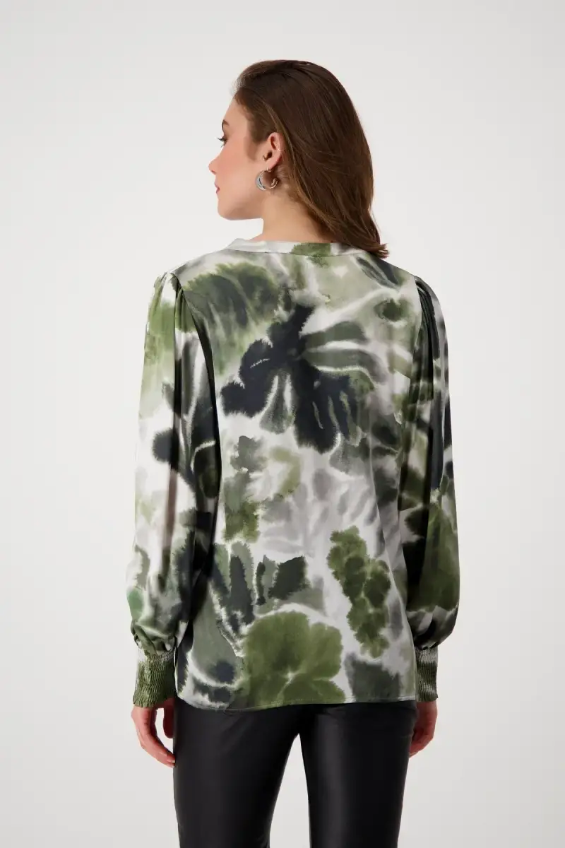 Monari Bluse Mit Blumenmuster