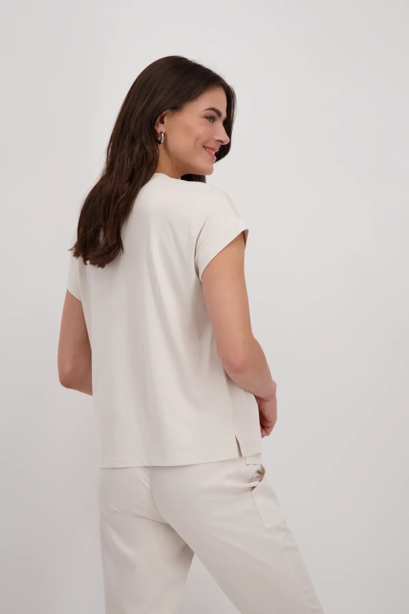 Monari Blusenshirt Mit Cut-Out