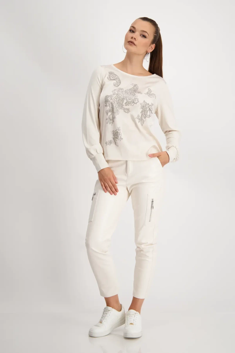 Monari Blusenshirt Mit Paisleymuster