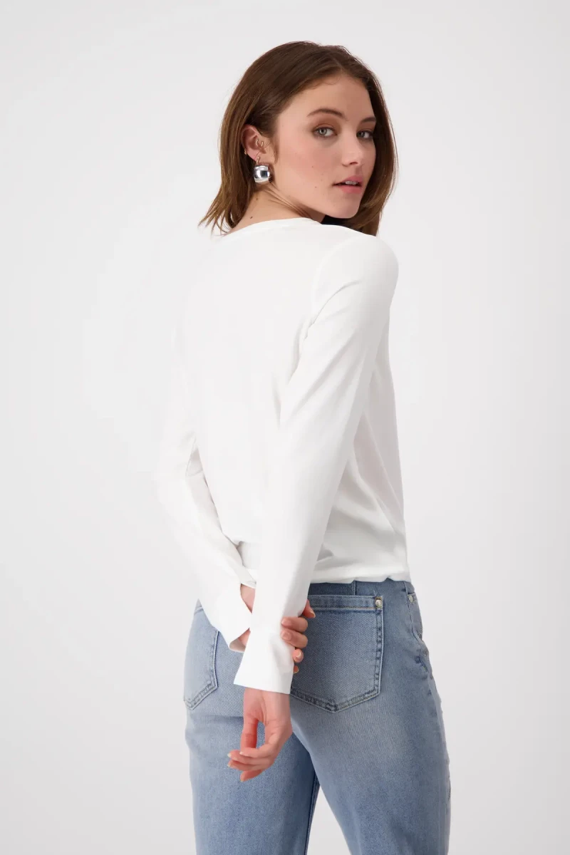 Monari Blusenshirt Mit Schmucktasche